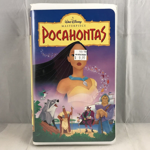 Used VHS Pocahontas - VHS Disney USED 1886