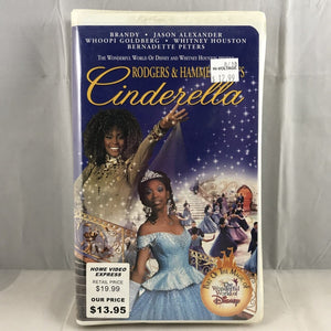 Used VHS Rodgers & Hammerstein's Cinderella - VHS SEALED 1875