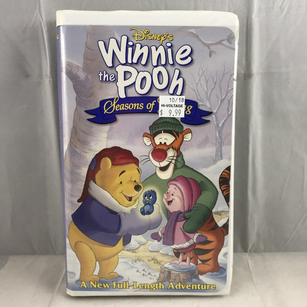 Used VHS Winnie The Pooh - Seasons of Giving VHS Disney USED 1887