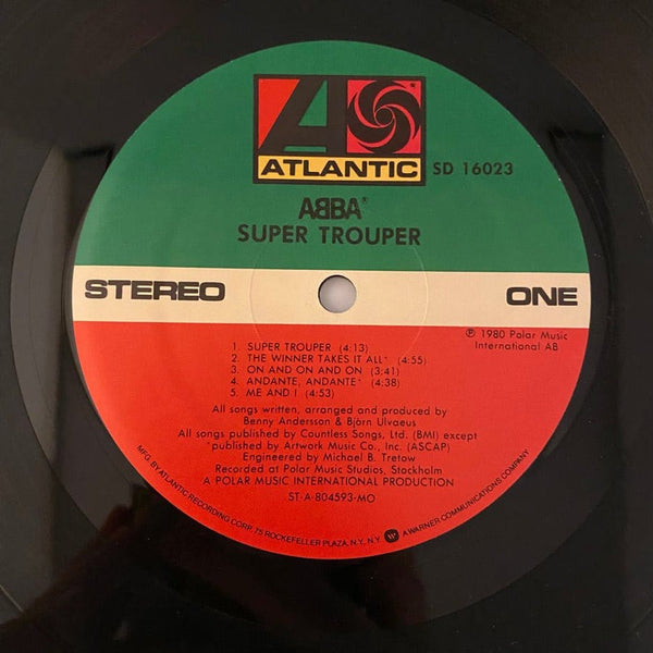 Used Vinyl ABBA – Super Trouper LP USED VG++/VG J091023-17