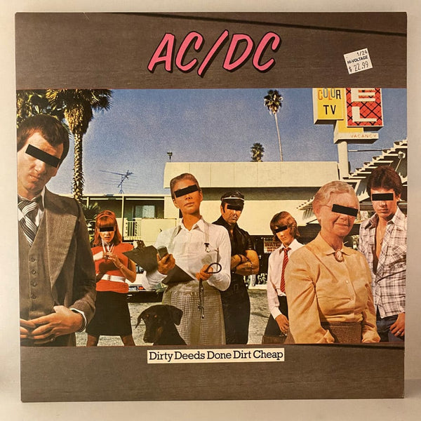 Used Vinyl AC/DC – Dirty Deeds Done Dirt Cheap LP USED VG++/NM 2003 Pressing J020524-10