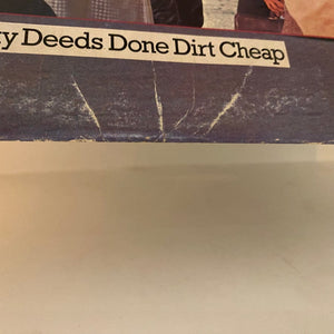 Used Vinyl AC/DC – Dirty Deeds Done Dirt Cheap LP USED VG+/VG 1981 CRC Club Pressing J081824-13