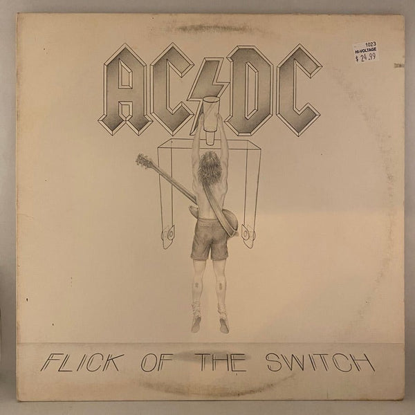 Used Vinyl AC/DC – Flick Of The Switch LP USED VG++/VG J101623-17