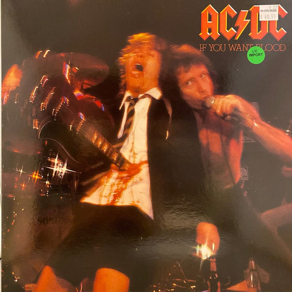 Used Vinyl AC/DC – If You Want Blood You've Got It LP USED NM/VG++ UK Pressing J091522-21