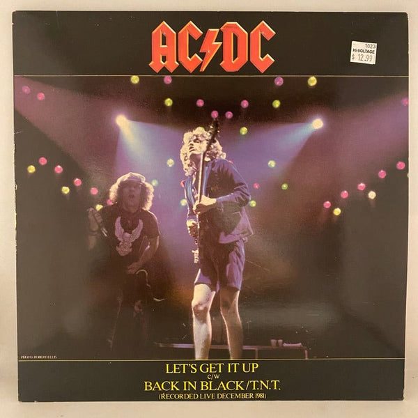 Used Vinyl AC/DC – Let's Get It Up 12" USED VG+/VG+ J101623-19