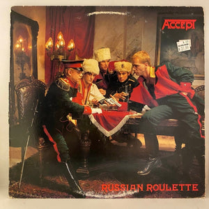 Used Vinyl Accept – Russian Roulette LP USED VG+/G J082623-14