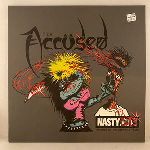 Used Vinyl Accüsed – Nasty Cuts: The Best Of The Nasty Mix Years LP USED NM/VG++ Red Vinyl J101223-09