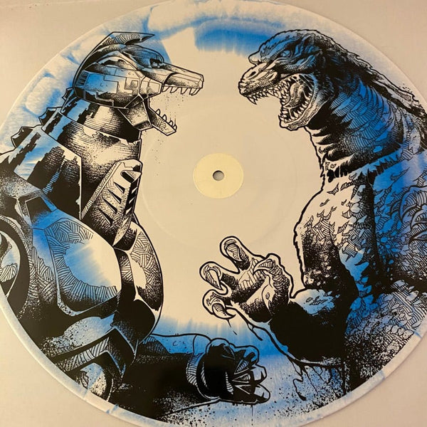 Used Vinyl Akira Ifukube – Godzilla Vs Mechagodzilla 2 2LP USED NM/VG++ Color Vinyl Numbered Etched Side D J082423-08