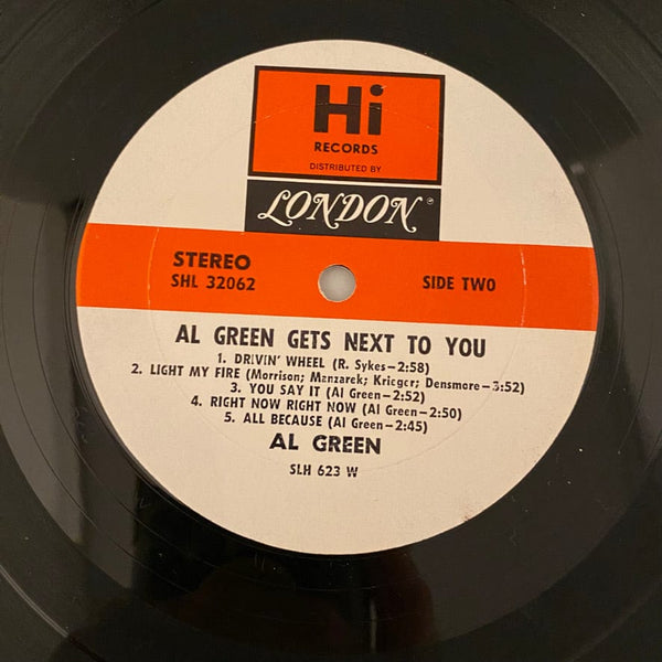 Used Vinyl Al Green – Al Green Gets Next To You LP USED NM/VG+ 1971 Pressing J092024-01