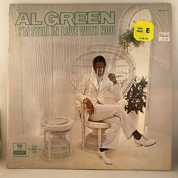 Used Vinyl Al Green – I'm Still In Love With You LP USED VG++/VG 1972 Pressing J092024-03