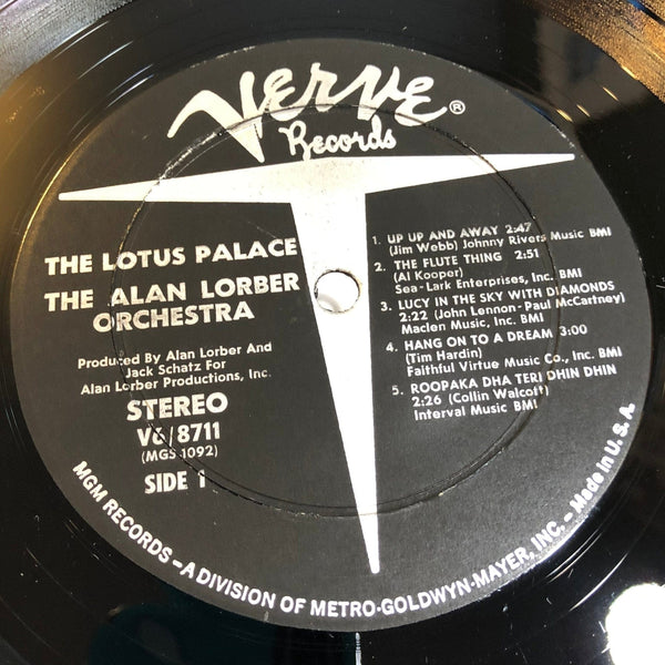 Used Vinyl Alan Lorber Orchestra - The Lotus Place LP VG++/VG+ USED 13643