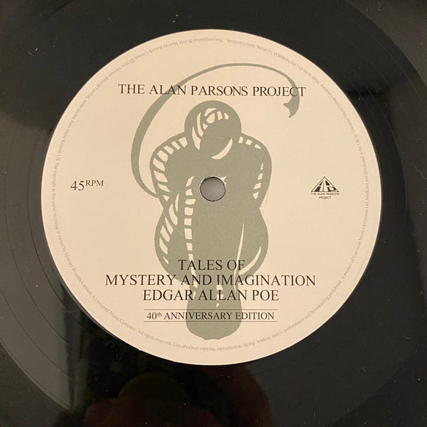 Used Vinyl Alan Parsons Project – Tales Of Mystery And Imagination Edgar Allan Poe 2LP Box Set USED NM/VG++ w/ 3CDS & Blu-Ray J021524-03