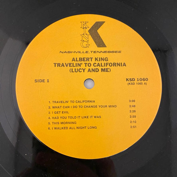 Used Vinyl Albert King – Travelin' To California LP USED VG++/VG J070524-07