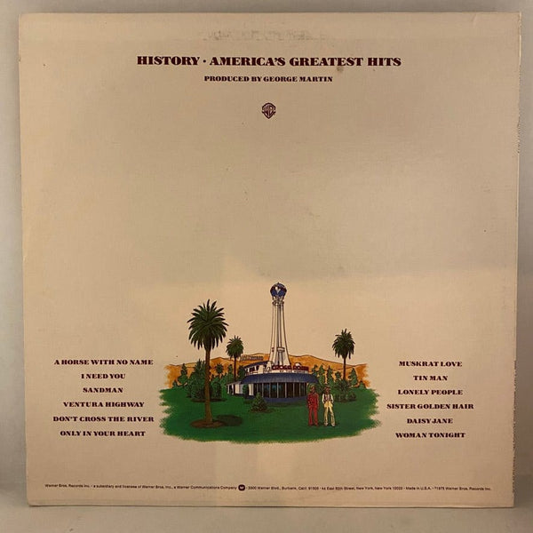 Used Vinyl America – History/America's Greatest Hits LP USED VG+/VG++ J111323-10