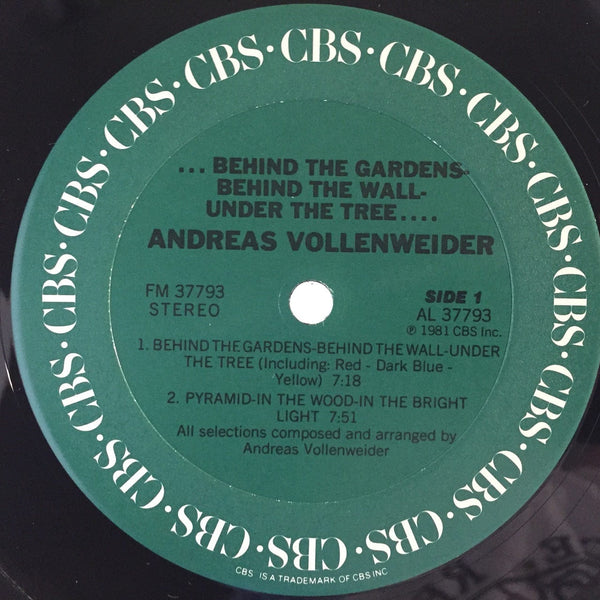 Used Vinyl Andreas Vollenweider - Behind the Gardens-Behind the Wall LP NM-NM USED 6603