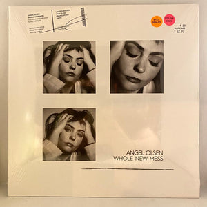 Used Vinyl Angel Olsen – Whole New Mess LP USED NOS STILL SEALED Pink Glass Vinyl J071023-07