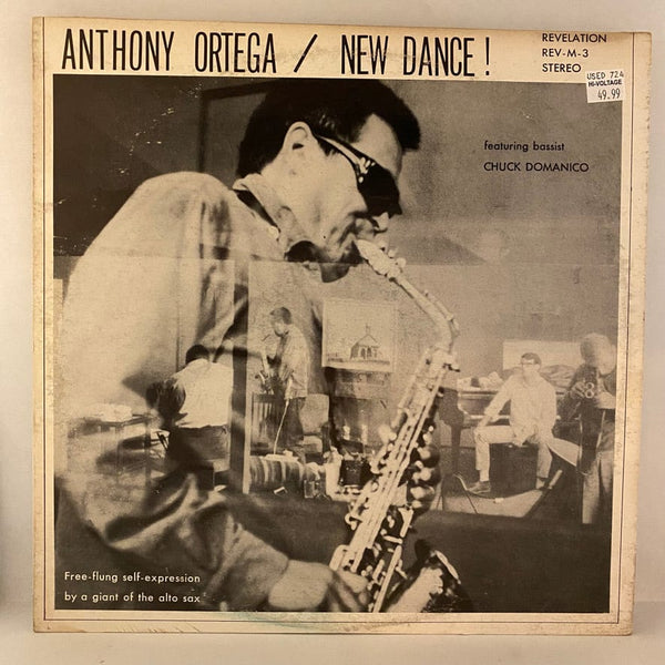 Used Vinyl Anthony Ortega – New Dance! LP USED VG++/VG+ Stereo Pressing J071224-05