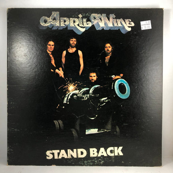 Used Vinyl April Wine - Stand Back LP VG+/VG Canadian Import USED 020422-023