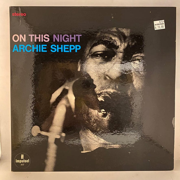 Used Vinyl Archie Shepp – On This Night LP USED VG++/VG++ 1968 Pressing J082424-04