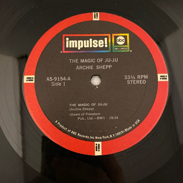 Used Vinyl Archie Shepp – The Magic Of Ju-Ju LP USED NM/VG+ 1972 Pressing J070524-23