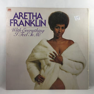 Used Vinyl Aretha Franklin - With Everything I Feel in Me LP NM-VG++ USED 5399