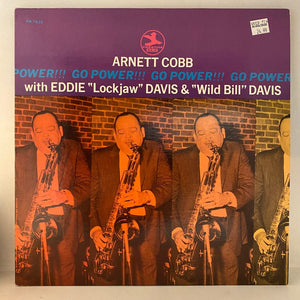 Used Vinyl Arnett Cobb – Go Power! LP USED VG+/VG++ J081824-02