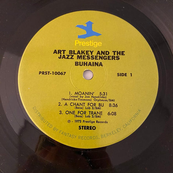 Used Vinyl Art Blakey And The Jazz Messengers – Buhaina LP USED VG++/VG++ 1973 Pressing J081824-04