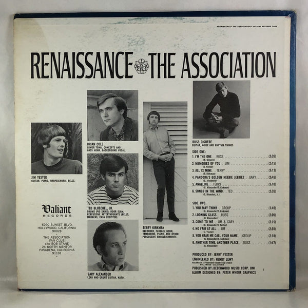 Used Vinyl Association - Renaissance LP VG++-VG USED 11848