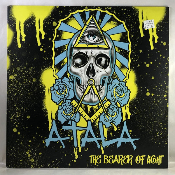 Used Vinyl Atala - The Bearer Of Light LP Blue Black Splatter VG++-NM USED 11948