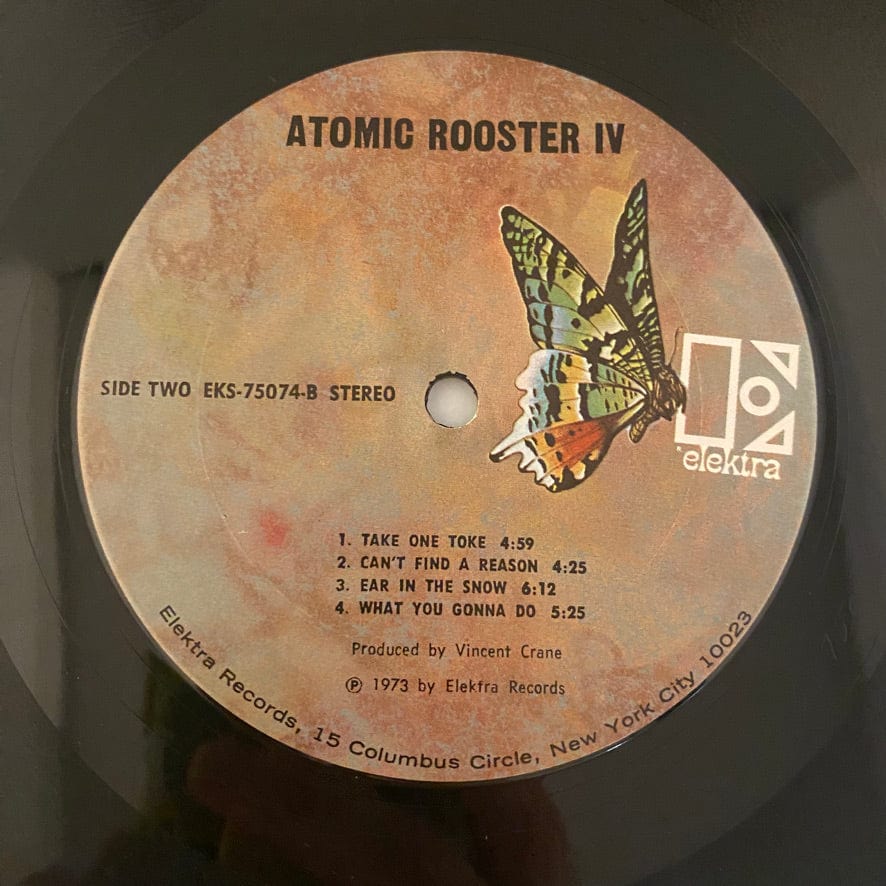 Atomic Rooster – IV LP USED NM/VG++ – Hi-Voltage Records