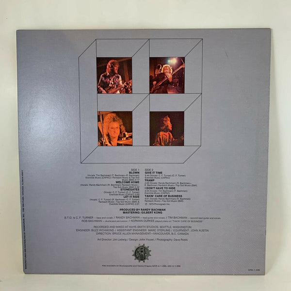 Used Vinyl Bachman-Turner Overdrive - Self Titled LP NM-VG++ USED 3164