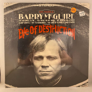 Used Vinyl Barry McGuire – Eve Of Destruction LP USED NOS STILL SEALED J032924-01