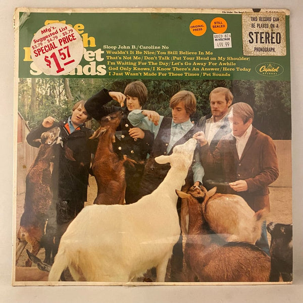 Beach Boys – Pet Sounds LP USED NOS STILL SEALED 1966 Mono Pressing Beach Boys – Pet Sounds LP USED NOS STILL SEALED 1966 Mono Pressing