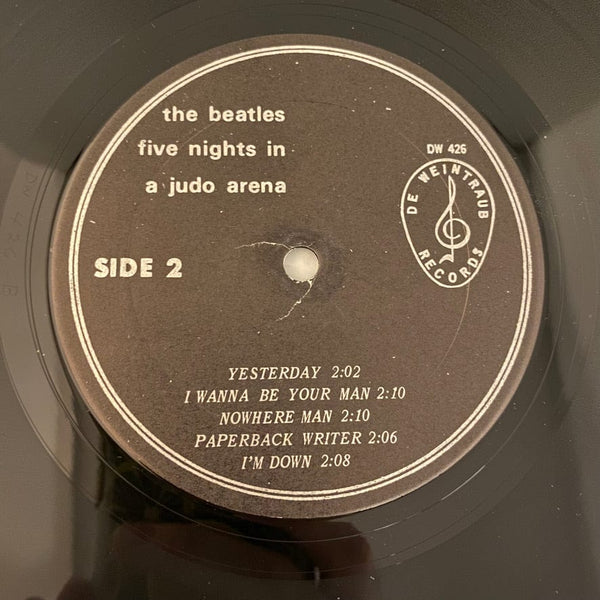 Used Vinyl Beatles – Five Nights In A Judo Arena LP USED VG++/VG++ 1975 Unofficial Release J091324-02