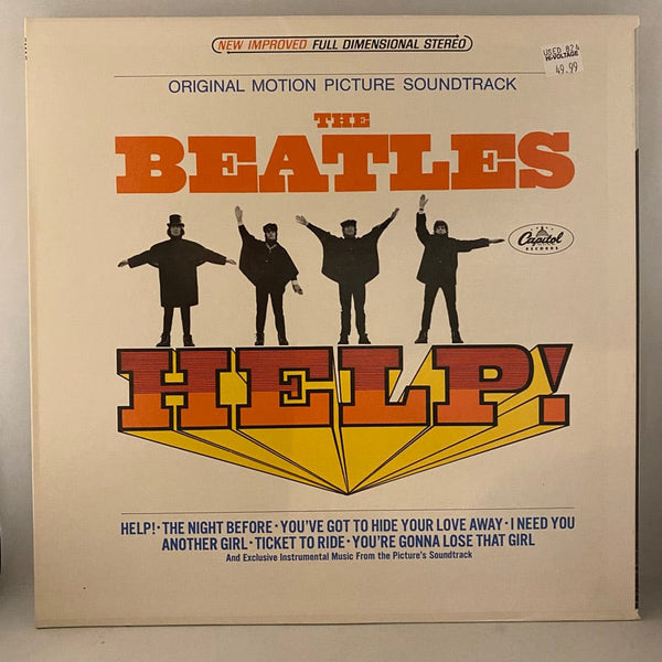 Used Vinyl Beatles – Help! (Original Motion Picture Soundtrack) LP USED VG++/NM Early-Mid 70s US Pressing J091424-09