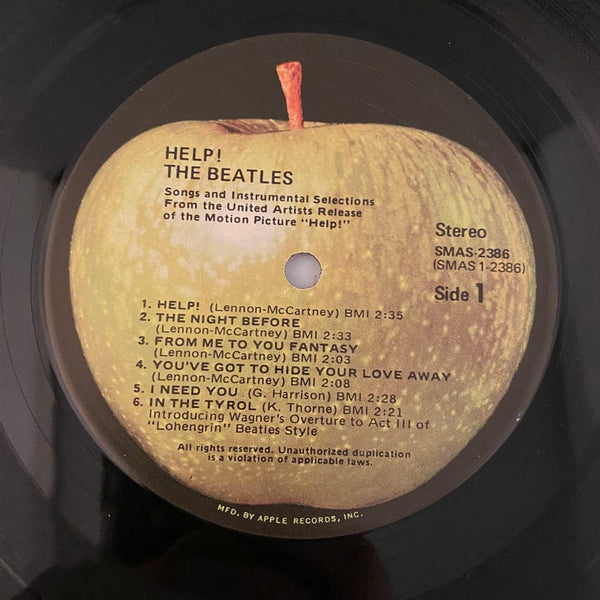 Used Vinyl Beatles – Help! (Original Motion Picture Soundtrack) LP USED VG++/NM Early-Mid 70s US Pressing J091424-09