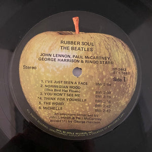 Used Vinyl Beatles – Rubber Soul LP USED VG+/VG 1975 US Pressing J091324-01