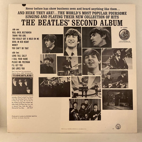 Used Vinyl Beatles – The Beatles' Second Album LP USED NM/VG++ 1971 US Pressing J091424-05