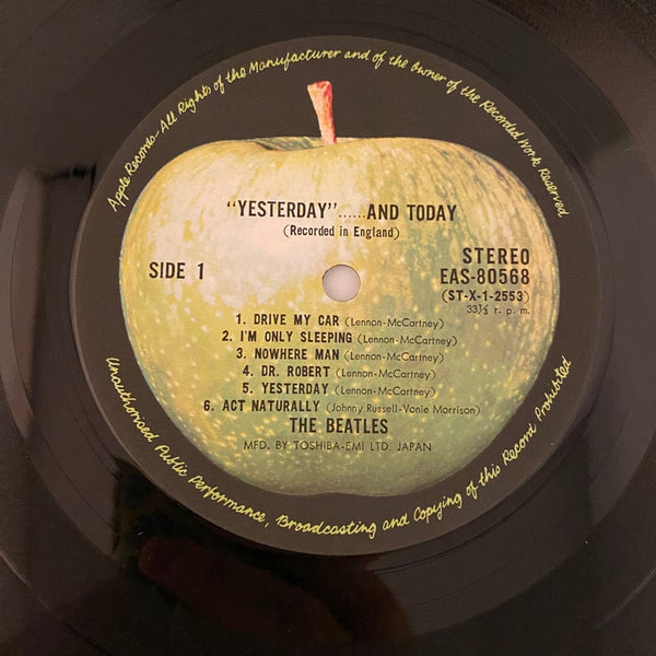 Used Vinyl Beatles – Yesterday And Today LP USED NM/VG++ 1976 Japanese Pressing NO OBI J062924-09