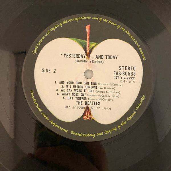 Used Vinyl Beatles – Yesterday And Today LP USED NM/VG++ 1976 Japanese Pressing NO OBI J062924-09