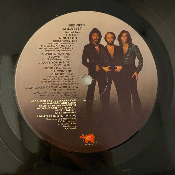 Used Vinyl Bee Gees – Bee Gees Greatest 2LP USED VG++/VG++ J091723-19