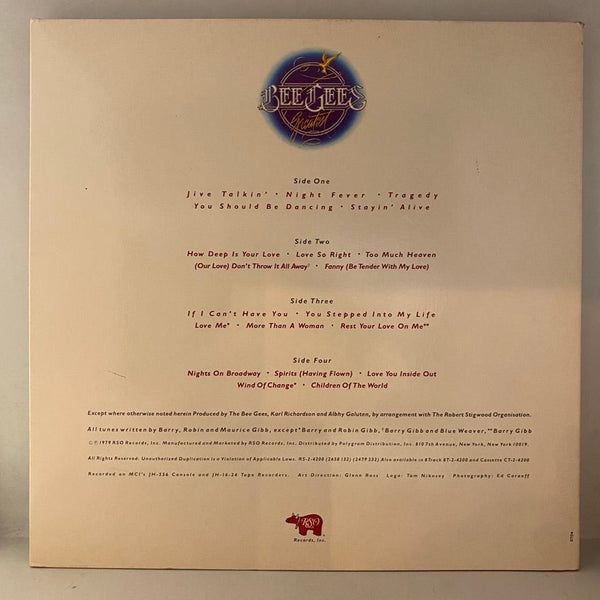 Used Vinyl Bee Gees – Bee Gees Greatest 2LP USED VG++/VG++ J091723-19
