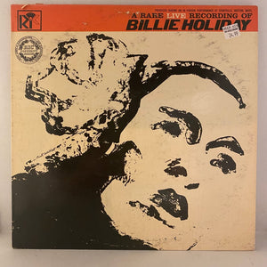 Used Vinyl Billie Holiday – A Rare Live Recording Of Billie Holiday LP USED NM/VG+ 1964 Pressing J070724-15