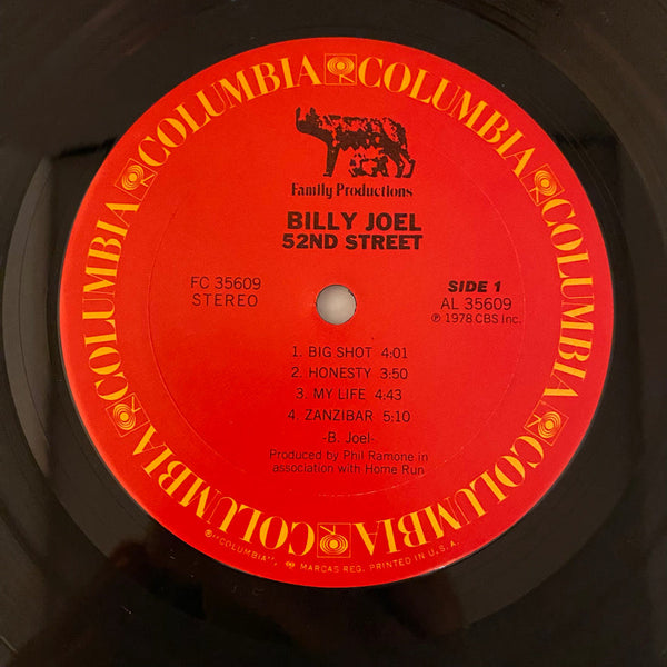 Used Vinyl Billy Joel – 52nd Street LP USED NM/VG J091023-09