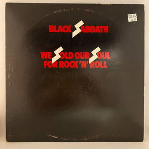 Used Vinyl Black Sabbath – We Sold Our Soul For Rock 'N' Roll 2LP USED NM/VG J062924-21