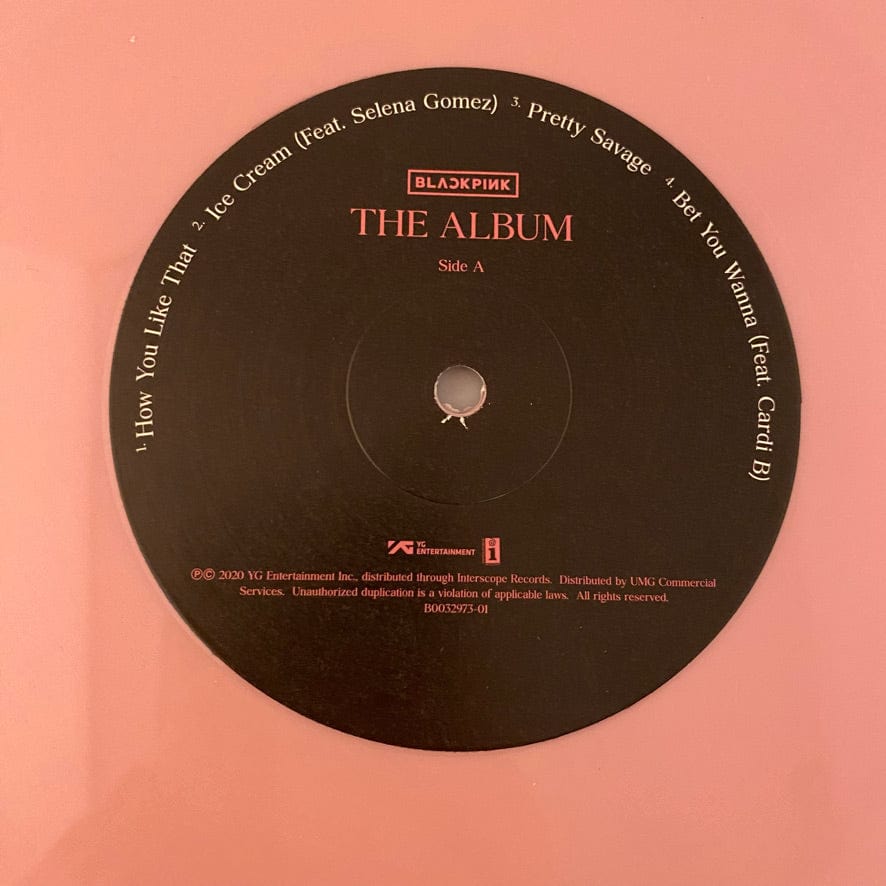 Blackpink – The Album LP USED NM/VG++ Pink Vinyl – Hi-Voltage Records