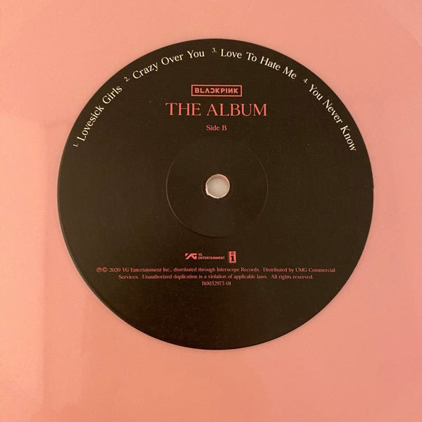 Used Vinyl Blackpink – The Album LP USED NM/VG++ Pink Vinyl J072524-06