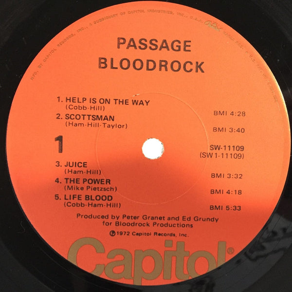 Used Vinyl Bloodrock - Passages LP VG+-NM USED 5648