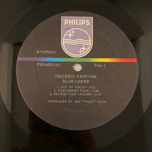 Used Vinyl Blue Cheer – Vincebus Eruptum LP USED VG+/VG 1968 Pressing J050924-13