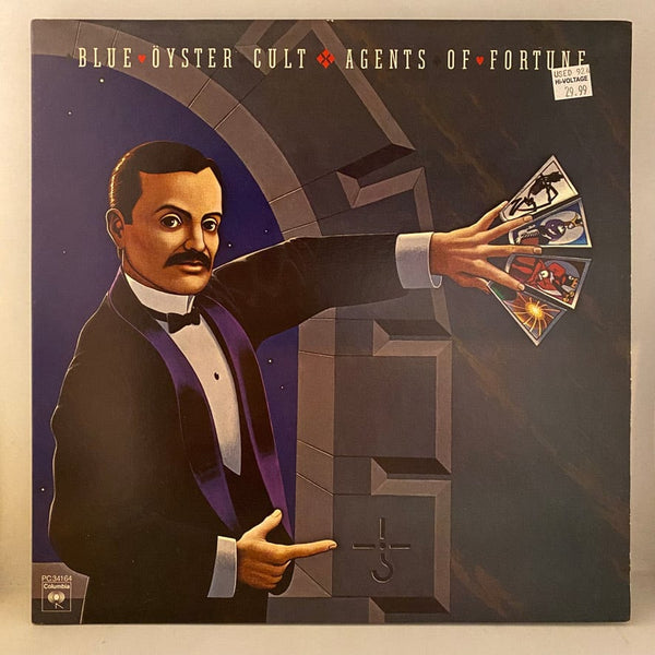 Used Vinyl Blue Öyster Cult – Agents Of Fortune LP USED NM/VG+ 1976 Pressing J092724-04